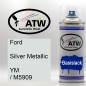 Preview: Ford, Silver Metallic, YM / M5909: 400ml Sprühdose, von ATW Autoteile West.